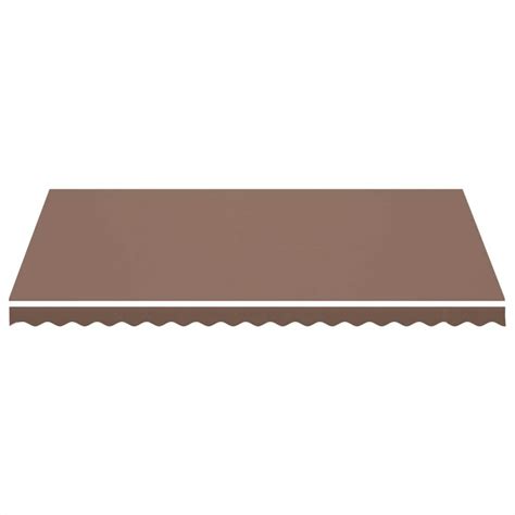 Replacement Fabric For Awning Brown 45x3 M