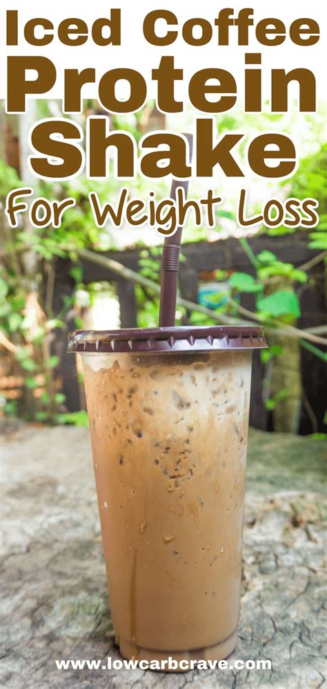 Healthy Low Carb Iced Coffee Protein Shake Recipe Recipe Iced Coffee Protein Shake Recipe