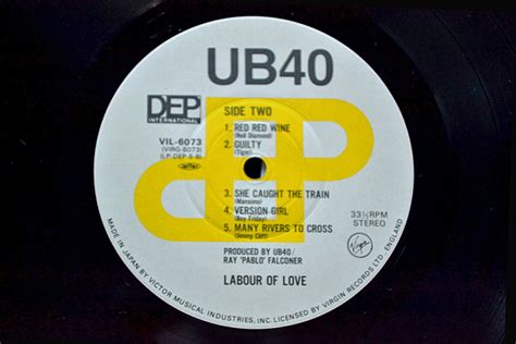 Ub40 Labour Of Love Vinyl Original Japanese Pressing Rockstuff