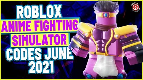 Anime Fighting Simulator All Exclusive Roblox Codes 2021 June Codes