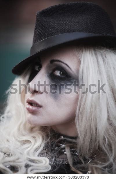 Portrait Sad Gothic Girl Stock Photo 388208398 Shutterstock