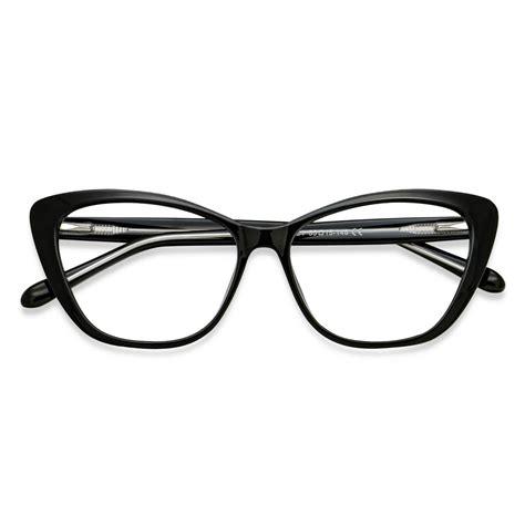 w2004 oval black eyeglasses frames leoptique