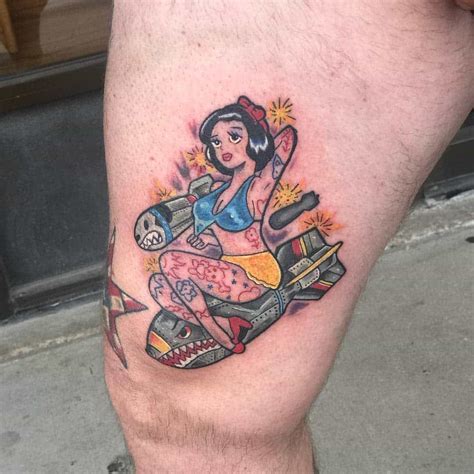 Modern Pin Up Girl Tattoo Designs