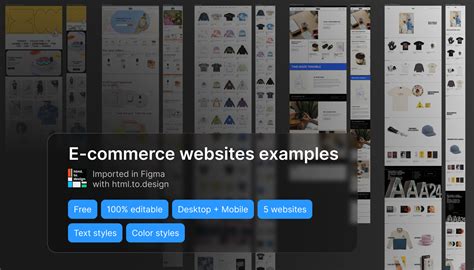 E Commerce Websites Examples Figma