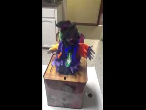 Jack In The Box Is Scariest Halloween Decoration Ever Youtube
