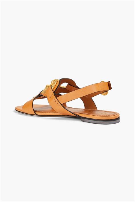 Tory Burch Leather Slingback Sandals The Outnet