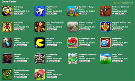 App Store Adds Game Center Games Section Imore