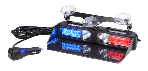 Whelen Dual Avenger Linear Super Led Dash Deck Mounted Light With Two Lr Take Downs Radios