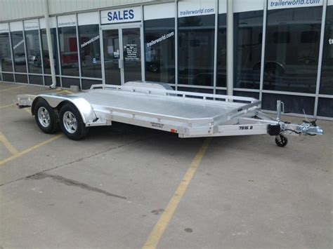 Standard features of this trailer; Open Flatbed Car Haulers | Trailer World of Bowling Green ...