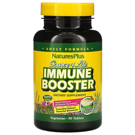 Natures Plus Source Of Life Immune Booster 90 Tablets Iherb