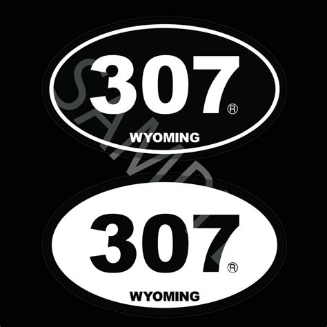 307 Euro Style Decal 307 Wyoming
