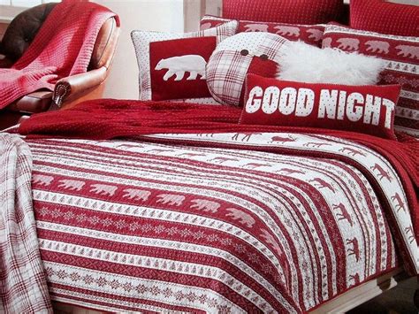 These uncertain times resulted in, among other things, a cancellation of a planned quilt retreat this. Max Studio Home Red White Christmas Queen Full Quilt Set ...