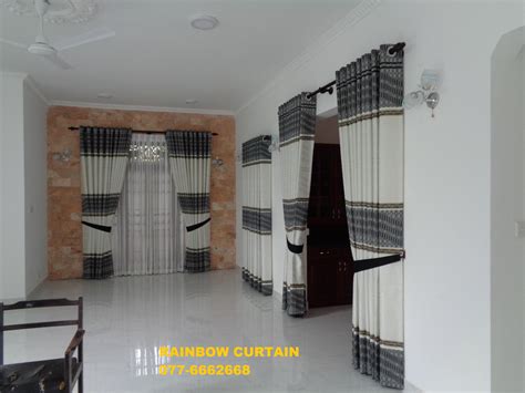 Rainbow Curtain - Latest curtain designs sri lanka