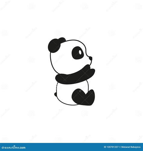 Cute Panda Bear Vector Illustration Of Cute Baby Pandas Collection