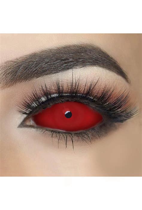 Black And Red Jigsaw Sclera Contact Lenses Perth Hurly Burly Hurly Burly