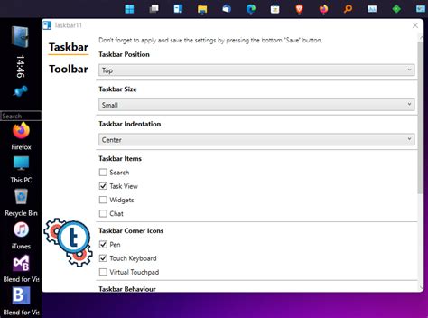 Télécharger Taskbar11 Gratuit Système Le Crabe Info