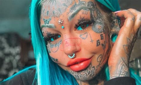 ‘dragon Girl Model Went Blind From Tattooing Her Eyeballs Tinzwei