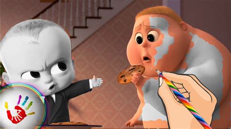 The Boss Baby Movie Triplets Jimbo And Staci Watch Tv