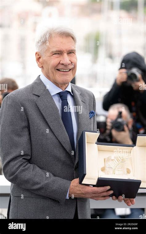 Cannes France Th May Harrison Ford Shows The Honorary Palme