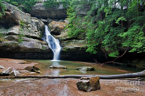 Cedar Falls At Hocking Hills State Park Photograph By David Arment Pixels