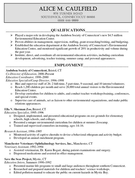 Educational technology resume examples educational background resume. exemple de cv en education - CV Anonyme