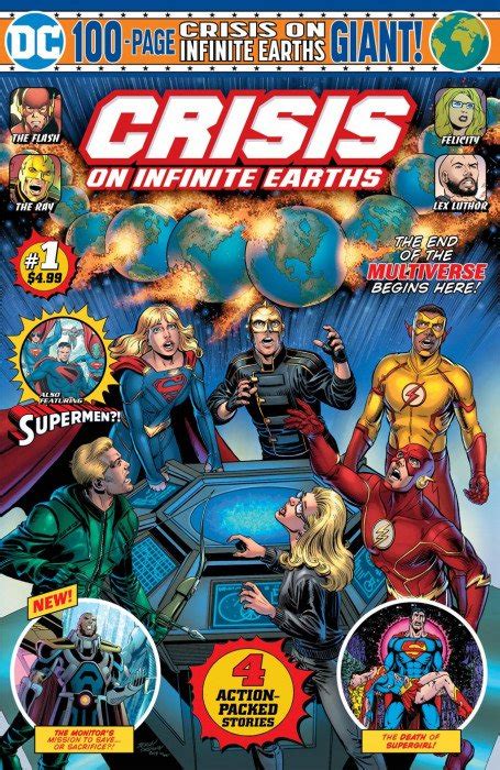 Crisis On Infinite Earths Giant Giant Size 1mass Edition Dc Comics