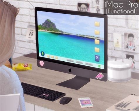 Functional Imac Pro At Descargas Sims Sims 4 Updates