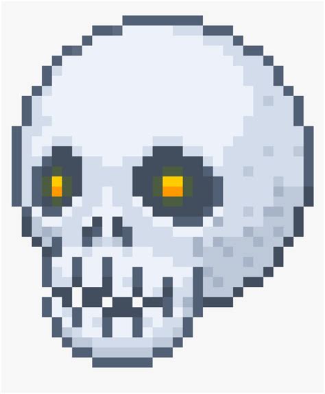 Easy Skull Pixel Art Images And Photos Finder