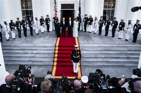 Photos Of Guest Arrivals For The Australia State Dinner At The White