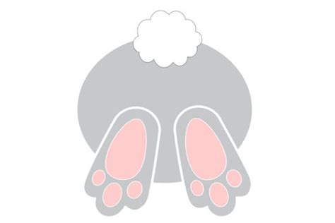 Easter Bunny Feet Svg, Rabbit Feet Svg, (Graphic) by Lillyrosy