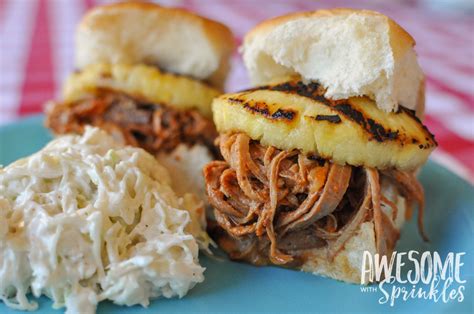 This pulled pork sliders recipe is part of a sponsored post by king's hawaiian® but all opinions are my own. sriracha-pulled-pork-sliders-5 - Awesome with Sprinkles
