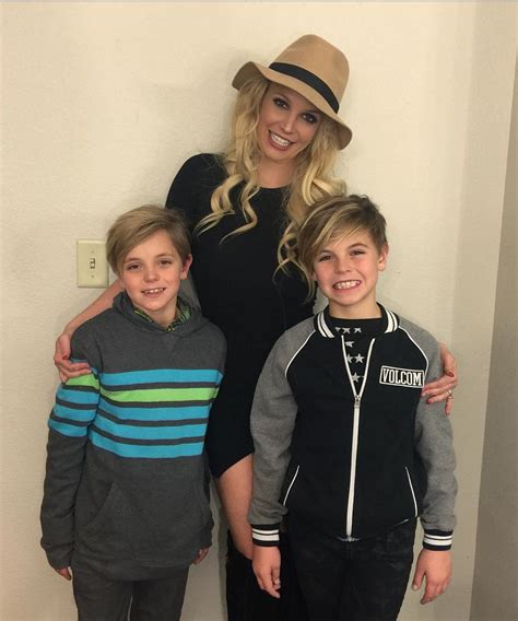 britney spears shows off sons acrobatic skills on instagram