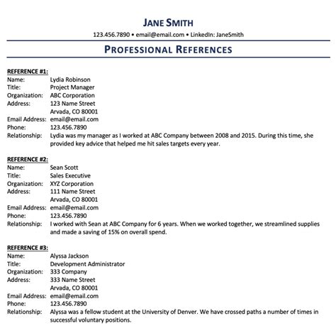 Best Tips For Writing References In Resume 2024 Atonce