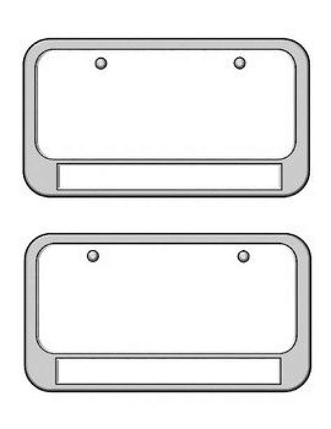 Fillable Pdf Blank Printable Temporary License Plate Template