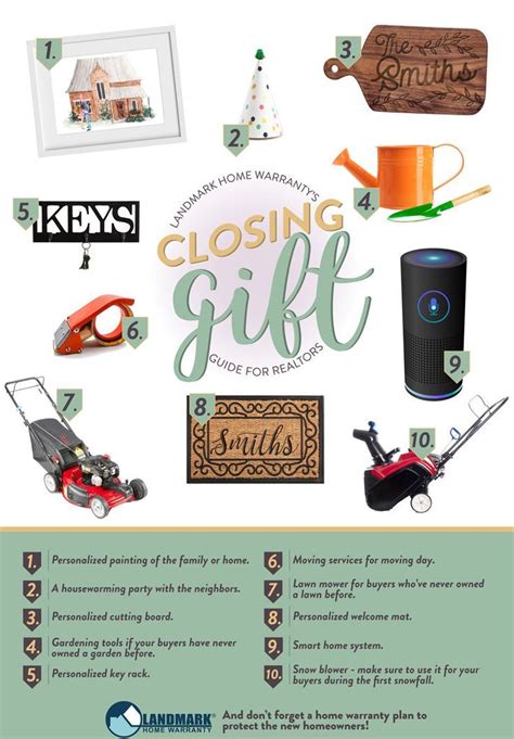 Real Estate Agents Use This Gift Guide To Purchase Thoughtful Closing