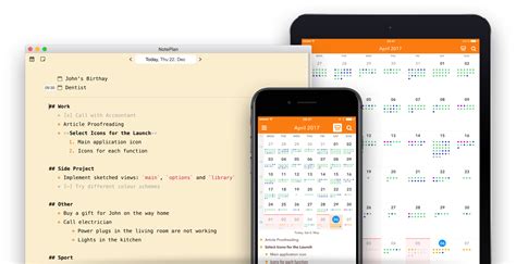 Calendar Markdown And Notes App Uplabs