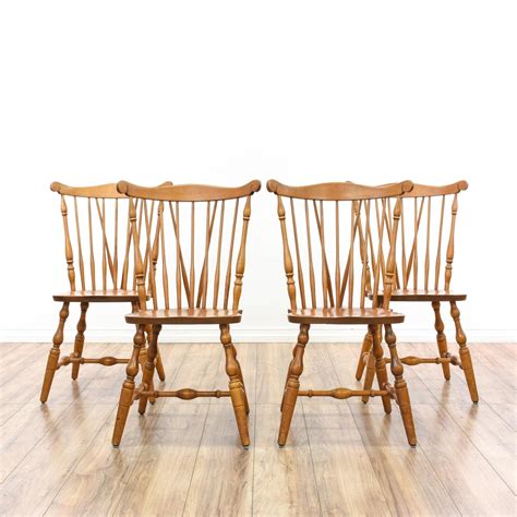 This Set Of 3 S Bent Bros Windsor Back Dining Chairs Is Featured In