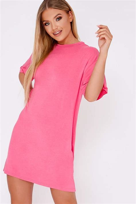 Pink Oversized T Shirt Dress Measuresmelodiesandmotifs