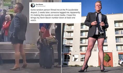 Cross Dressing Man Hits Back At Trolls Who Posted A Video Of Him Wearing Pantyhose And Heels