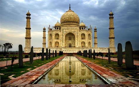 Architecture India Taj Mahal Wallpapers Hd Desktop