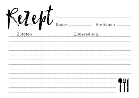 Entdecke rezepte, einrichtungsideen, stilinterpretationen und andere ideen zum ausprobieren. FREEBIE Drucke deine eigenen Rezeptkarten | Kochbuch ...