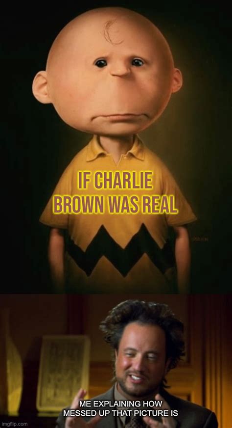 if charlie brown was real imgflip