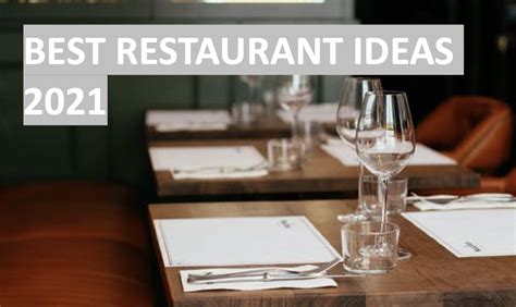 The Best Restaurant Design Ideas To Use In 2021 Market Business News