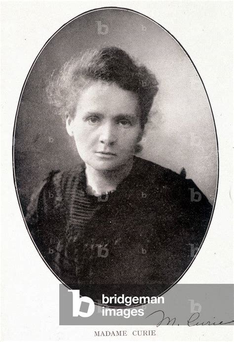 Image Of Portrait Of Marie Curie By Unknown Artist 20th Century