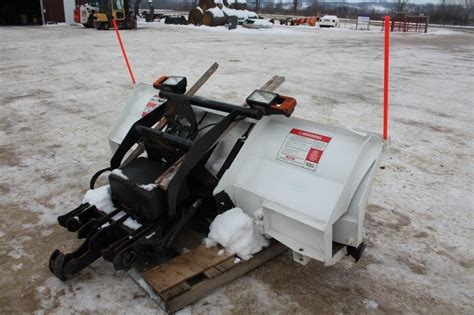 Blizzard 8ft Expandable Snow Plow With Power Hitch Spencer Sales
