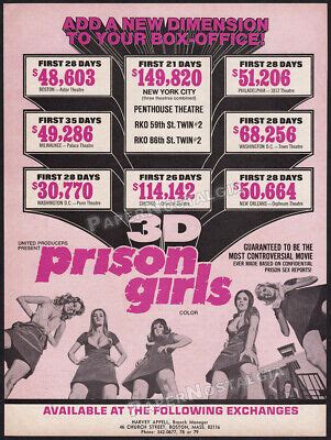 PRISON GIRLS Original Trade Print AD ADVERT USCHI DIGARD CANDY SAMPLES EBay