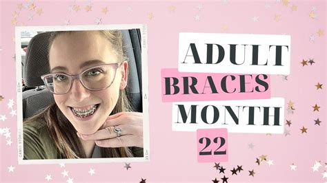 Adult Braces Month 22 Dental Cleaning Youtube