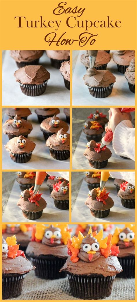 Easy Turkey Cupcakes From Calculu To Cupcake Recept