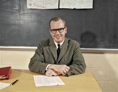 1960s Smiling Male School Teacher Photograph By Vintage Images