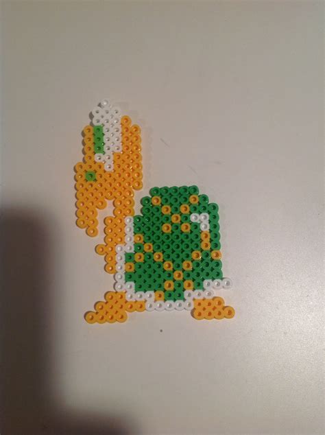 Koopa Troopa Troopa Perler Beads Super Mario Pixel Art